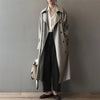 Katherine | Manteau Trench Long à Double Boutonnage avec Ceinture
