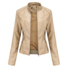 Helen | Veste de Moto à Col Montant Épuré
