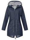 Margaret | Manteau de Pluie à Capuche avec Cordon de Serrage