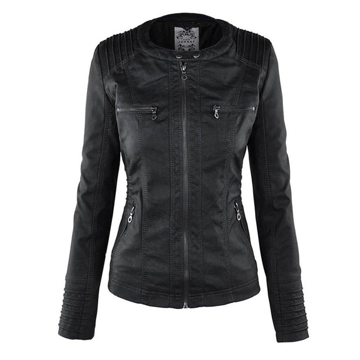 Lucinda | Veste Moto à Capuche avec Capuche Amovible