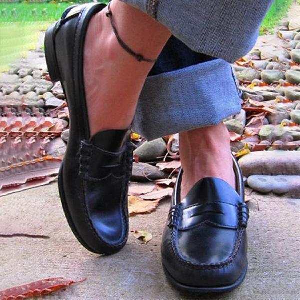 Mocassins Cuir Penny Classiques Lucie