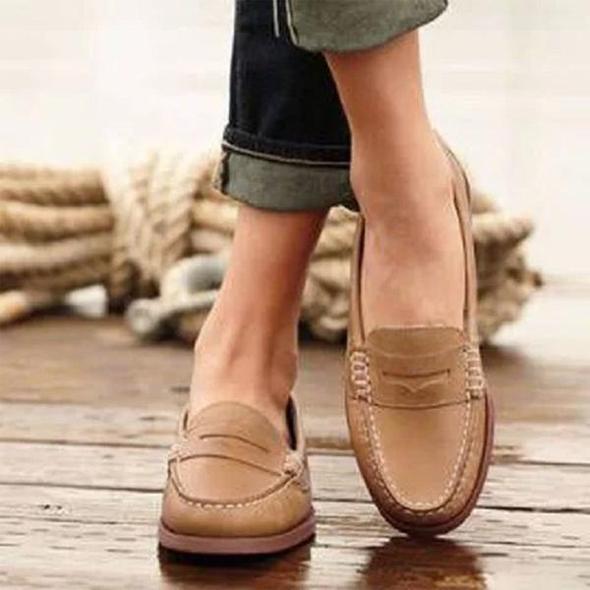 Mocassins Cuir Penny Classiques Lucie