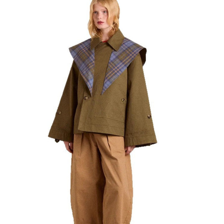 Lorna | Manteau utilitaire oversize à double boutonnage
