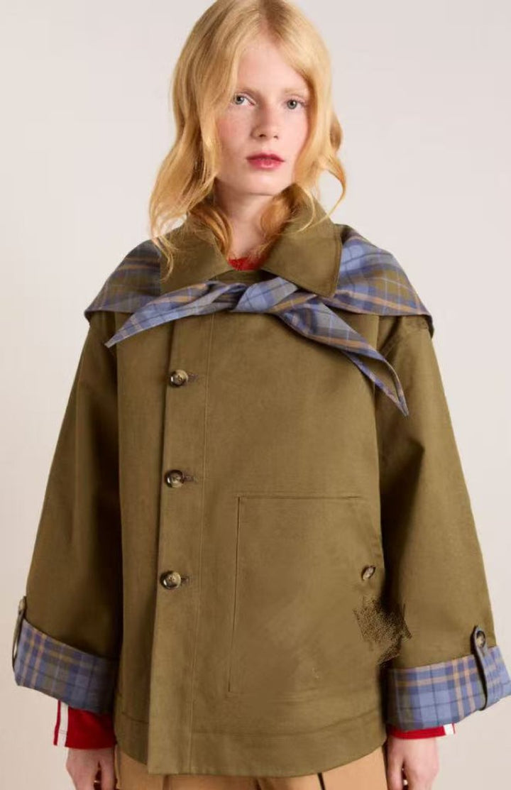 Lorna | Manteau utilitaire oversize à double boutonnage