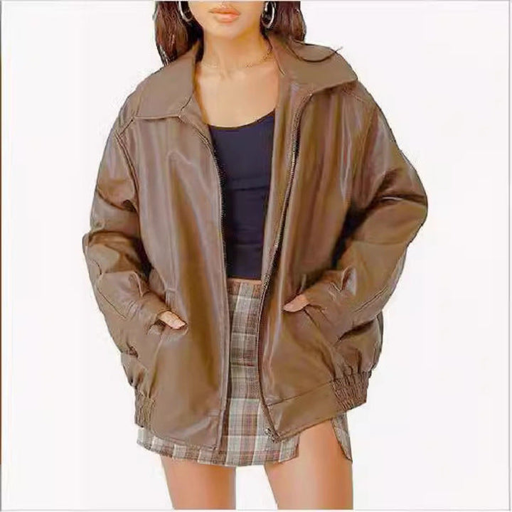Nicola | Veste Bomber Zippée Décontractée