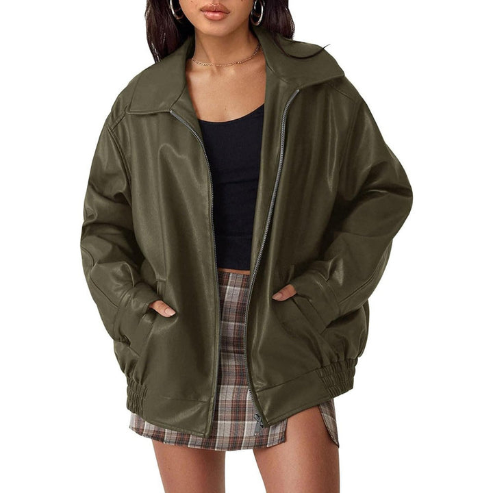 Nicola | Veste Bomber Zippée Décontractée