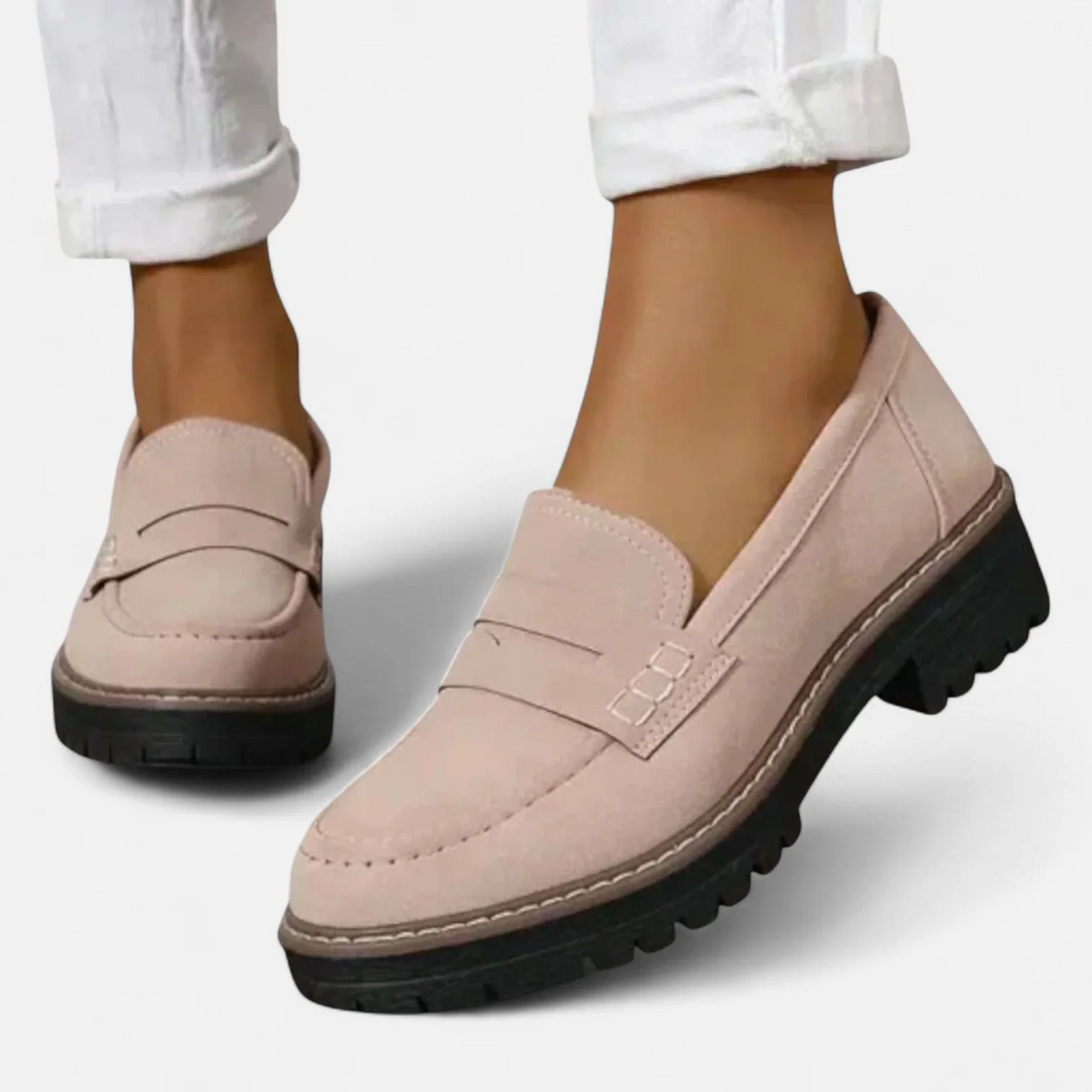Mocassins Penny Semelle Crantée Aveline