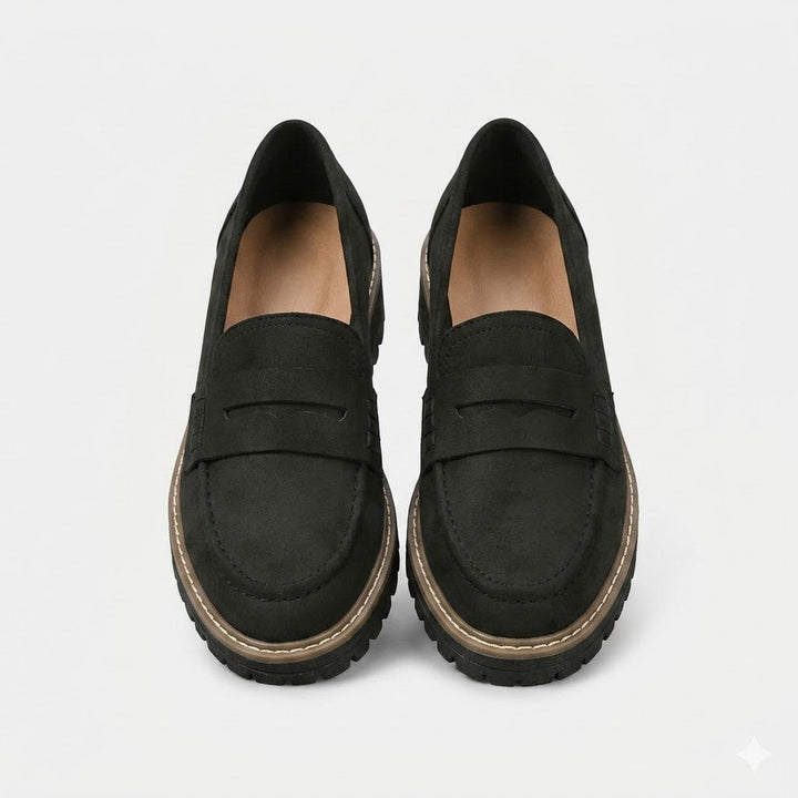 Mocassins Penny Semelle Crantée Aveline