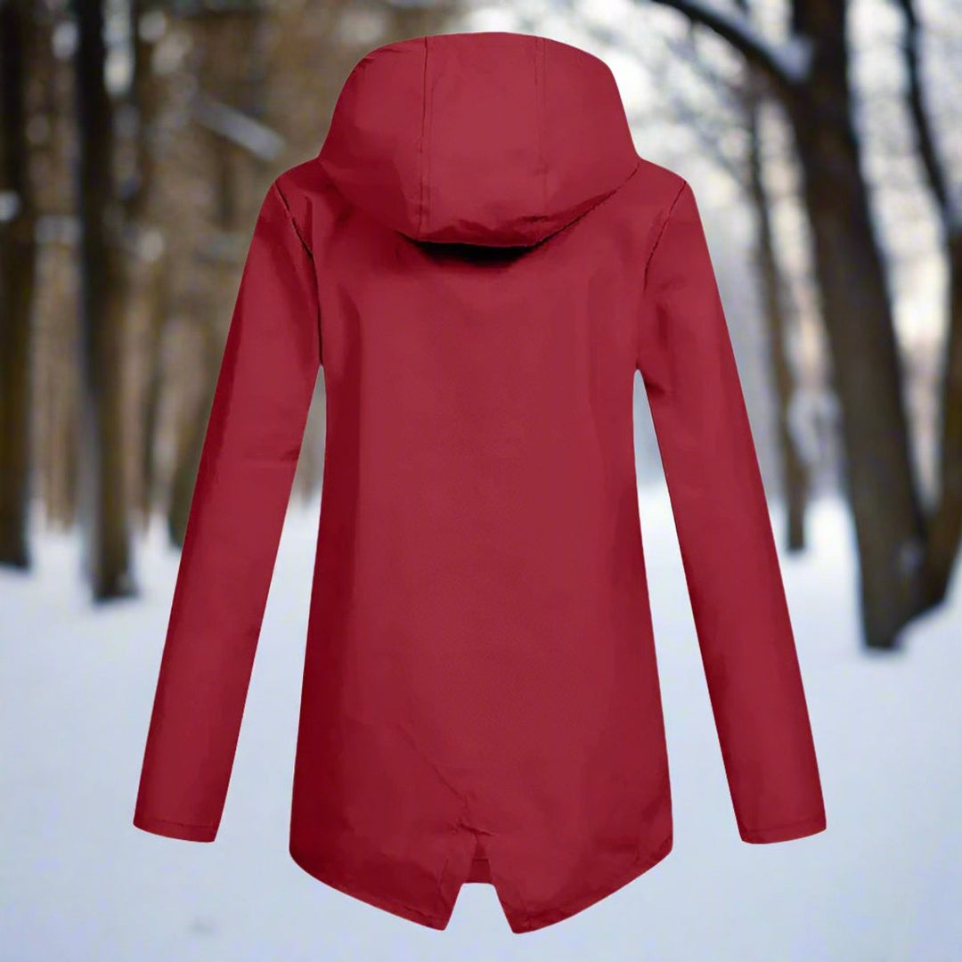 Lorraine | Veste de pluie longue imperméable à capuche