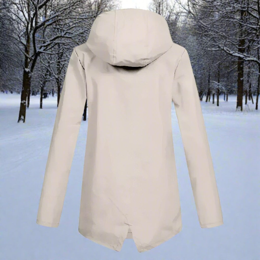 Lorraine | Veste de pluie longue imperméable à capuche