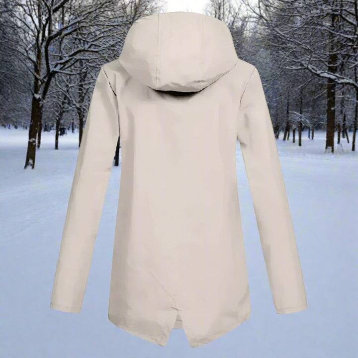 Lorraine | Veste de pluie longue imperméable à capuche