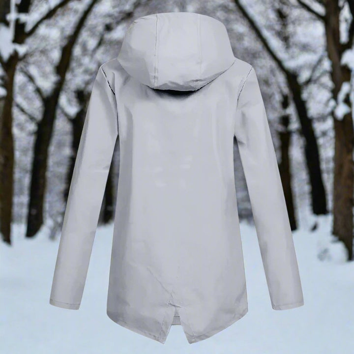 Lorraine | Veste de pluie longue imperméable à capuche